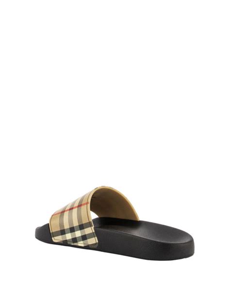 burberry flip flops review|Burberry vintage slides.